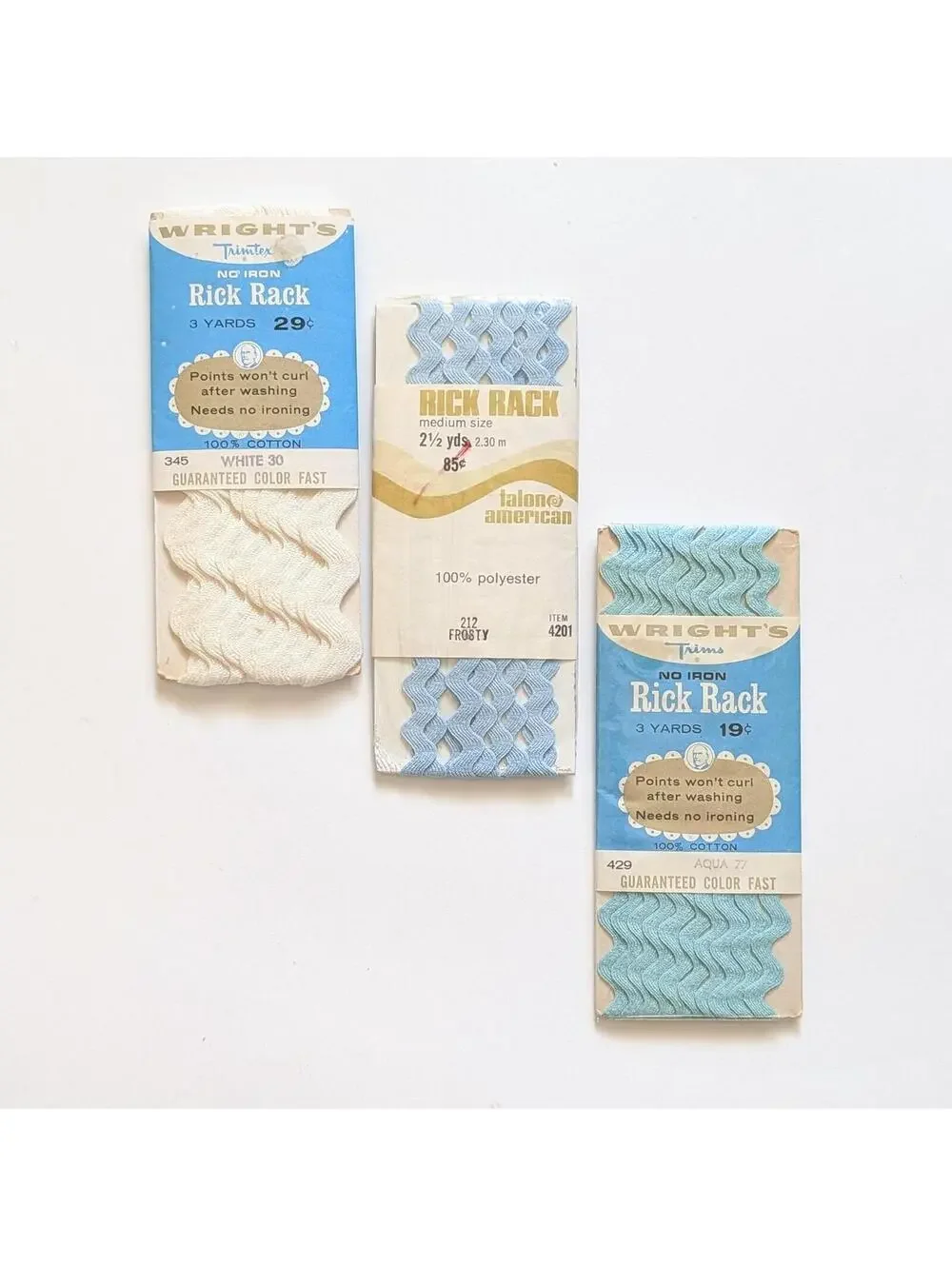 Vintage Rick Rack Lot - Pastel Mix